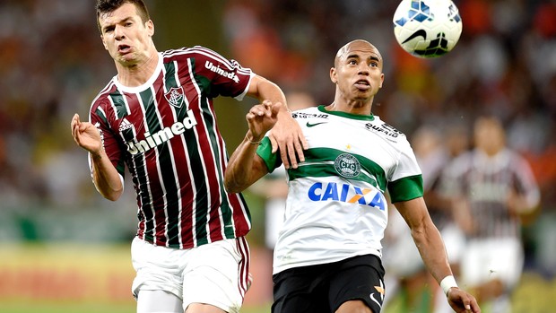 Wagner e Reginaldo, Fluminense e Coritiba (Foto: Getty Images)