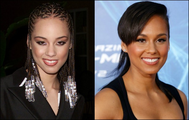 Você também tem a impressão de que Alicia Keys melhorou de aparência de 2001, quando ela tinha 20 aninhos, para os dias atuais, em que ela tem 33? (Foto: Getty Images)