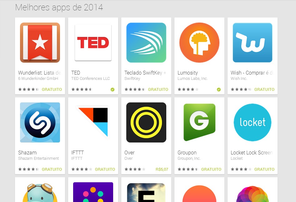 Google Play elege os melhores apps e jogos para Android de 2022