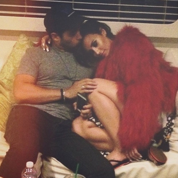 Demi Lovato e o namorado, Wilmer Valderrama (Foto: Instagram/ Reprodução)
