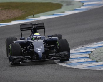 Fórmula 1 Felipe Massa Williams testes Jerez (Foto: Divulgação Williams)