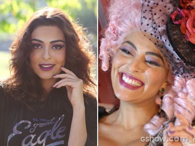 Juliana Paes usa o mesmo tom que a sua personagem, Maria catarina (Foto: Meu Pedacinho de Chão/TV Globo)