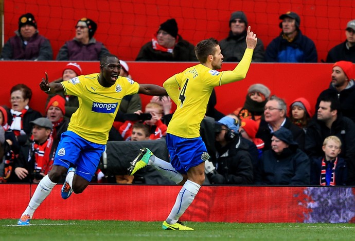 cabaye manchester united x newcastle (Foto: Getty Images)