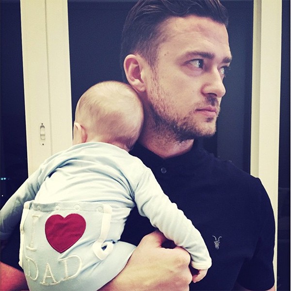 O primeiro filho de cantor/ator, Justin Timberlake nasceu neste ano e se chama Silas. (Foto: Divulgação)