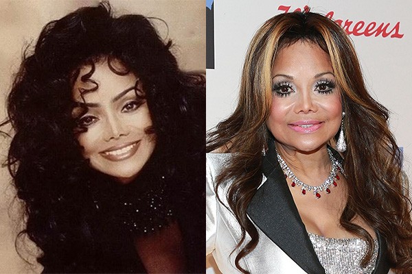 Será que a obsessão com cirurgias plásticas é algo que corre nas veias da família Jackson? A irmã de Michael, La Toya, também passou por várias cirurgias plásticas, tornando-se quase irreconhecível. (Foto: Divulgação/Getty Images)