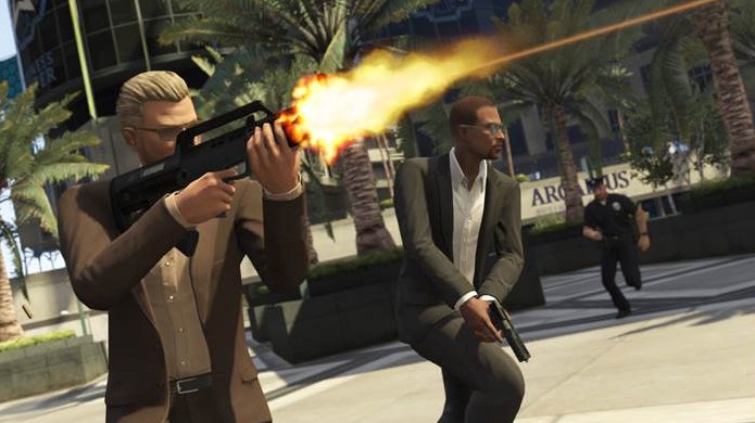 Prepare-se para ainda mais ação e assaltos em Grand Theft Auto 5 (Foto: Divulgação)