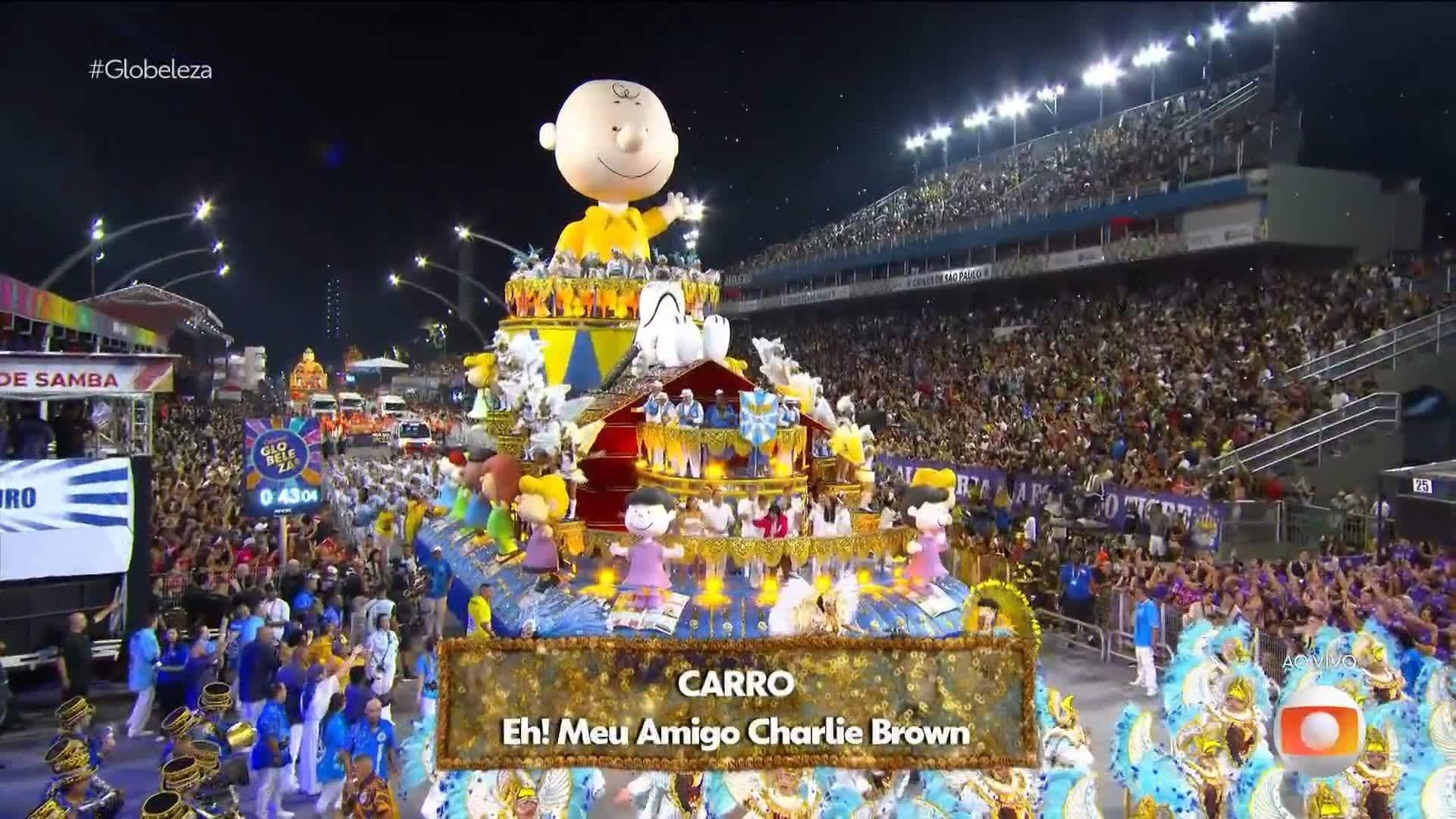 VÍDEOS CARNAVAL 2025: 2ª noite de desfiles em SP