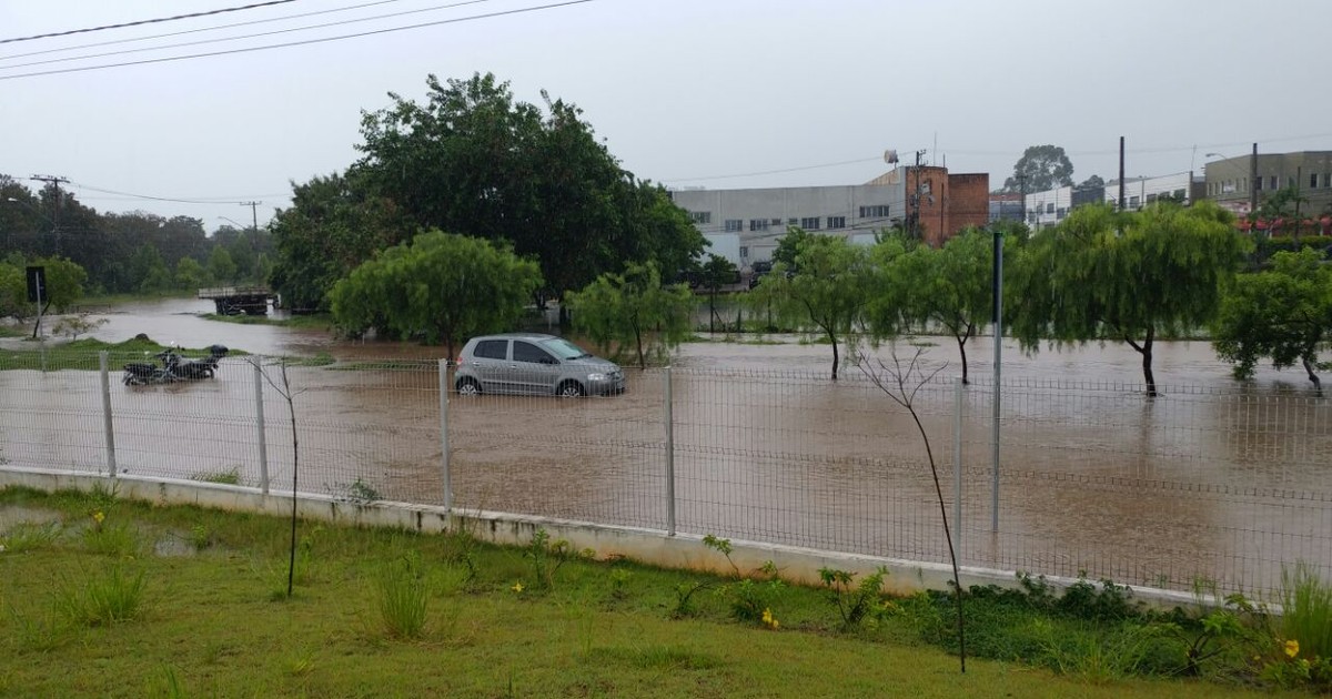 Chuva alaga avenida e causa transtornos em Sorocaba - Globo.com