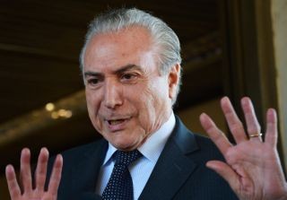 Michel Temer,  vice-presidente da República (Foto: Wilson Dias / Agência Bras)