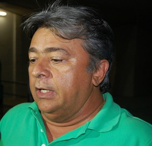 Aldeone Abrantes, presidente do Sousa (Foto: Silas Batista / GloboEsporte.com)