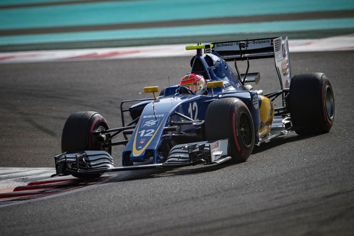 Felipe Nasr por pouco não passou para o Q2 no treino classificatório para o GP de Abu Dhabi (Foto: AFP)