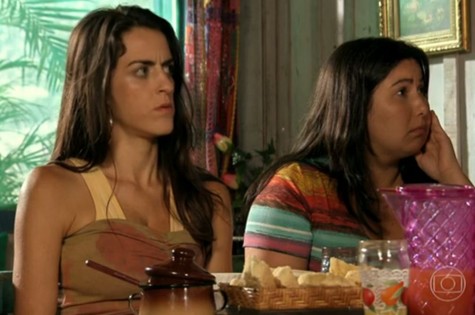 Ana Selma (Luciana Paes) e Ana Rita (Mariana Xavier) (Foto: TV Globo) Ana Selma (Luciana Paes) e Ana Rita (Mariana Xavier) (Foto: TV Globo)