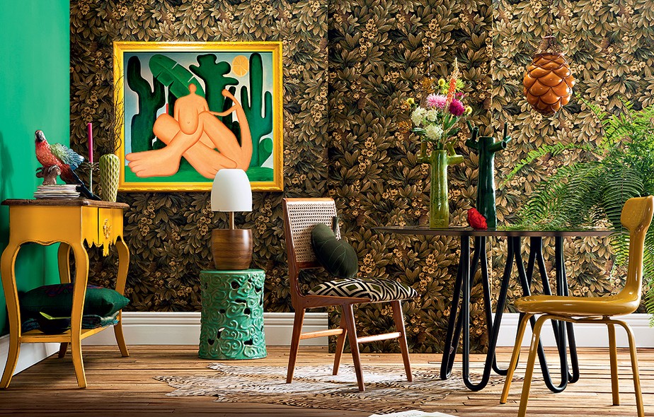 Resultado de imagem para tecido na decoração