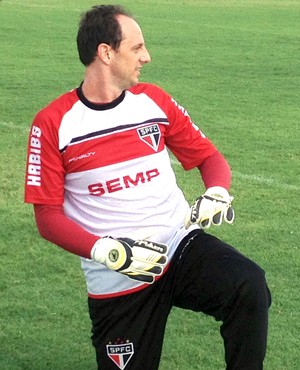 Rogério Ceni Treino São Paulo (Foto: Fabricio Crepaldi)