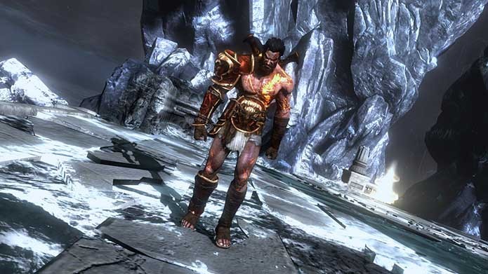 Deimos pode ser ouvido em God of War 3 (Foto: Reprodução/YouTube)