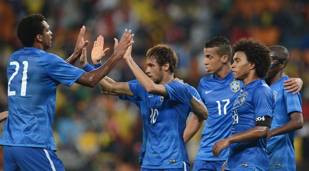 Seleção brasileira; Neymar (Foto: Getty Images)