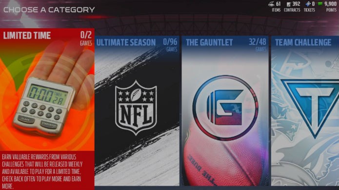 Madden 17: guarde contratos para poder jogar partidas no Ultimate Team (Foto: Reprodução / Thomas Schulze)