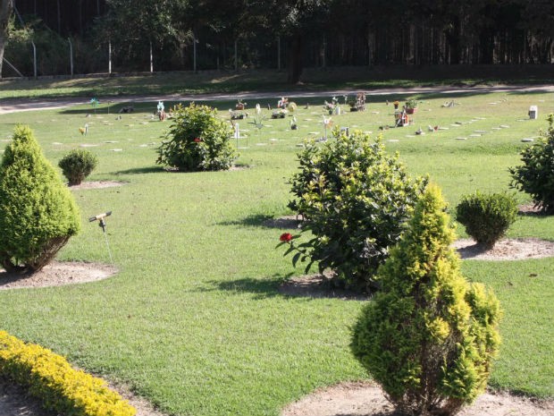 O cemitério de animais 'Caminho do Céu', em Sorocaba, oferece jazigos coletivos e individuais (Foto: Divulgação)