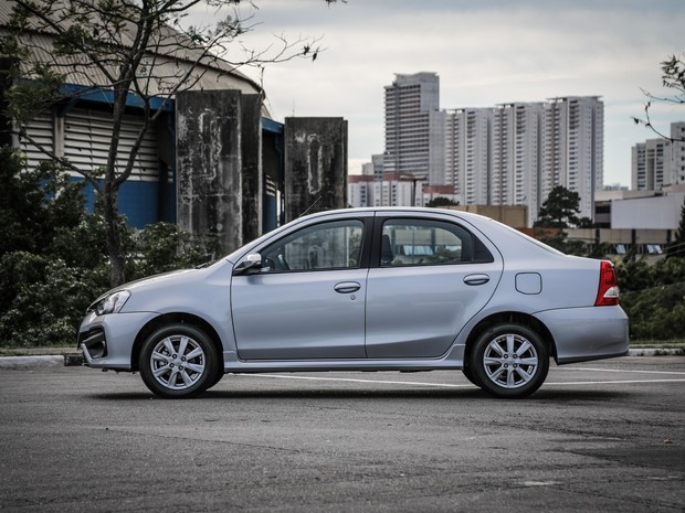 Toyota Etios 2018 (Foto: Divulgação) Toyota Etios 2018 (Foto: Divulgação)