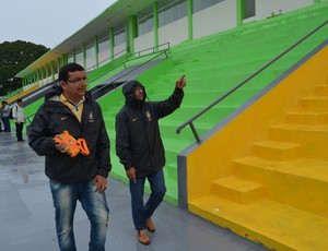CBF realiza vistoria no Aluízio Ferreira para jogos da Copa Verde e do Brasil