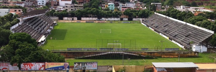 Mamudão, em Valadares, vai receber o jogo entre América-TO e Tombense, na 2ª rodada do Campeonato Mineiro. (Foto: Diego Souza)