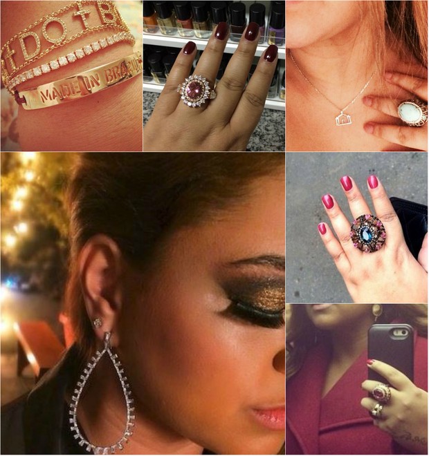 Preta Gil tem coleção de joias e anéis de todos os tipos (Foto: Reprodução do Instagram)