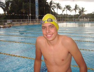 Gabriel Alves Tomelin, para-atleta de natação do Praia Clube (Foto: Divulgação)