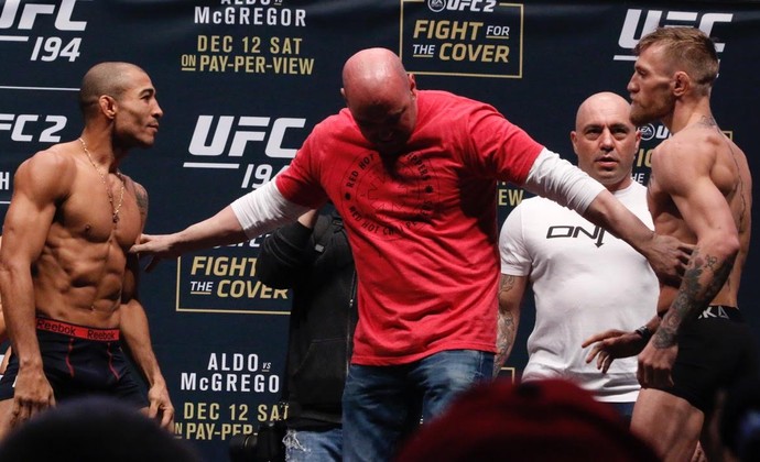 UFC 194 Aldo x McGregor pesagem  (Foto: Evelyn Rodrigues)