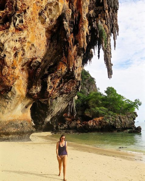 Bruna Fornasier na Tailândia (Foto: Reprodução/Instagram)