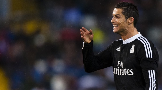 Cristiano Ronaldo Real Madrid x Málaga (Foto: AP)