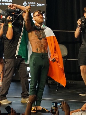 Mayweather x McGregor Pesagem (Foto: Evelyn Rodrigues) Mayweather x McGregor Pesagem (Foto: Evelyn Rodrigues)