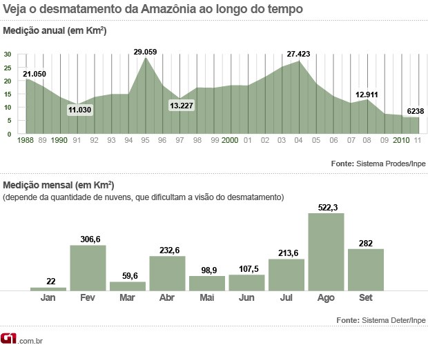 Desmatamento Amazônia setembro (Foto: s )