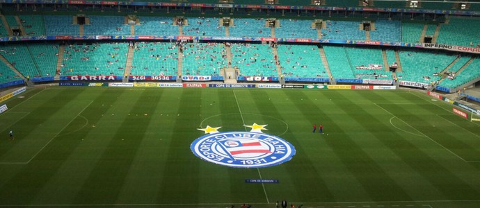 arena Fonte nova Bahia x santa cruz (Foto: Ruan Melo)