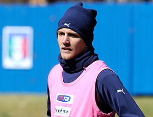 Domenico Criscito treino Itália (Foto: Getty Images)