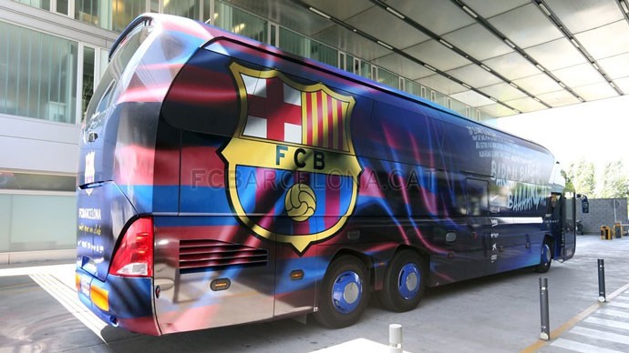 ônibus do Barcelona