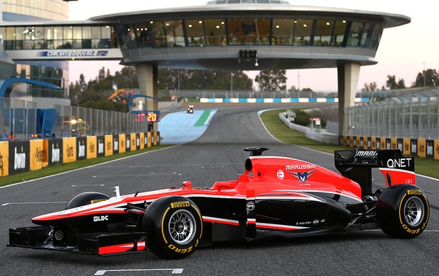 lançamento novo carro da marussia temporada 2013 (Foto: Divulgação / Site Oficial da Marussia)