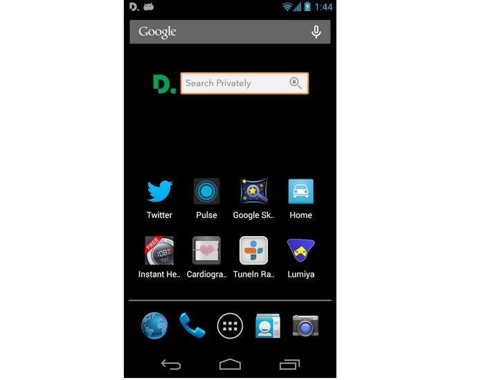 Versão para Android do Disconnect Search (Reprodução/Google Play)