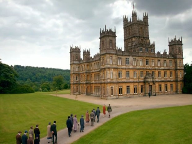 Imagem da série 'Downton Abbey (Foto: BBC) Imagem da série 'Downton Abbey (Foto: BBC)