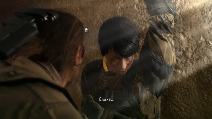 A Side Op 112 é uma reedição da primeira missão do jogo com Kojima como refém (Foto: Reprodução/Cássio Barbosa)