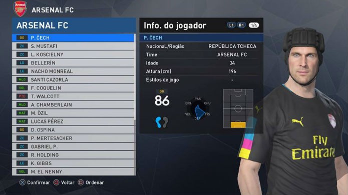Cech está entre os 10 melhores goleiros de PES 2017 (Foto: Reprodução/Thomas Schulze)