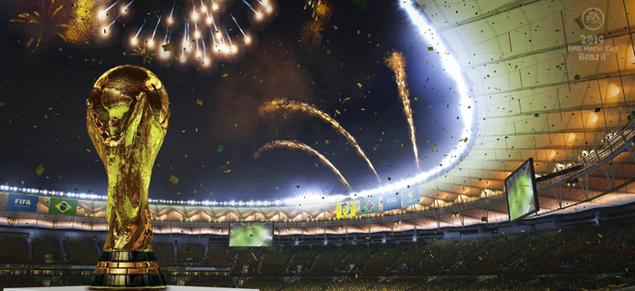 Taça do mundo Copa do Mundo da FIFA Brasil 2014 (Foto: Divulgação/EA) Taça do mundo Copa do Mundo da FIFA Brasil 2014 (Foto: Divulgação/EA)