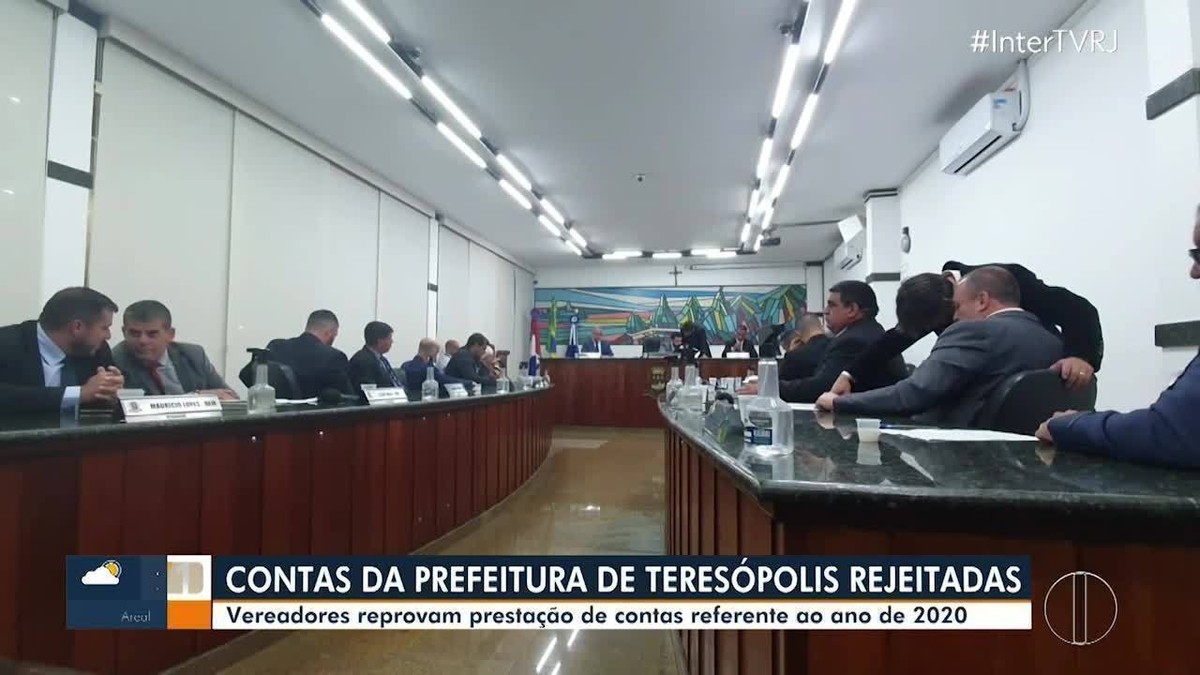 Câmara de Teresópolis RJ reprova contas da Prefeitura referentes ao