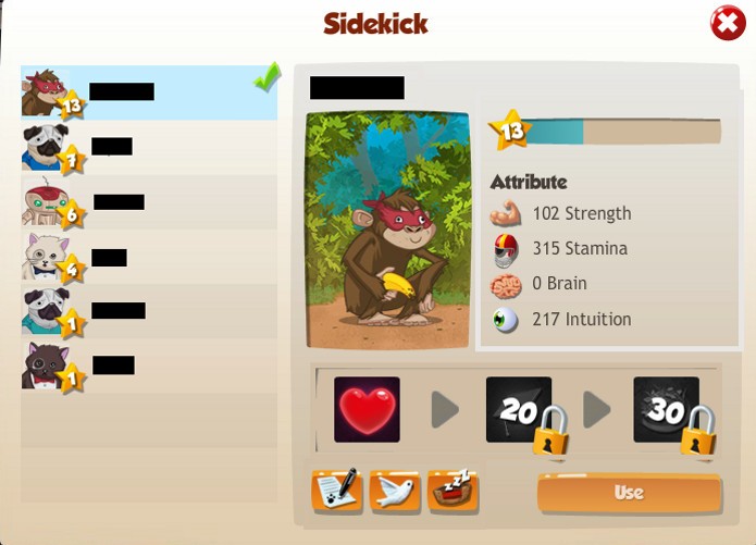 Alterne entre os seus acompanhantes para conseguir alcançar diferentes estratégias para o seu herói (Foto: Reprodução / herozerogame.com)