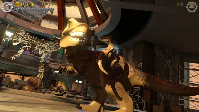 É possível controlar mais de 20 espécies de dinossauros diferentes no game (Foto: Reprodução/Cássio Barbosa)