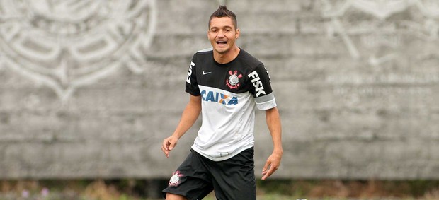 Diego Macedo treino Corinthians (Foto: Daniel Augusto Jr / Agência Corinthians)