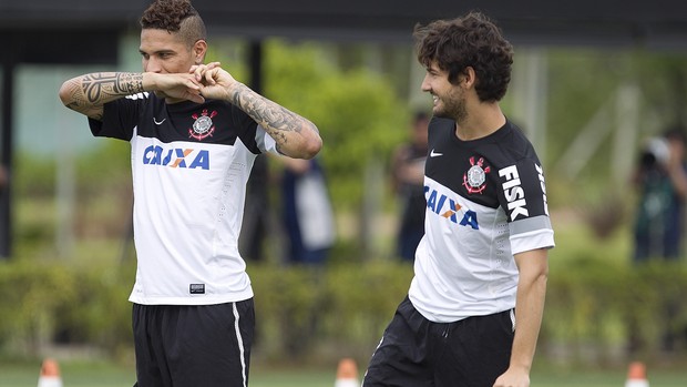 Guerrero Pato Corinthians (Foto: Daniel Augusto Jr / Agência Corinthians)