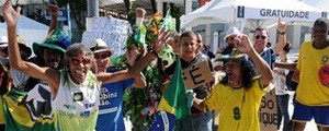 Torcedores fazem esquenta no Maracanã (Alexandre Durão / Globoesporte.com)