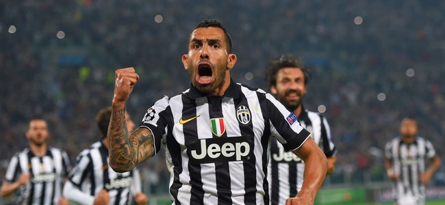 Tévez Juventus Real Madrid (Foto: Getty Images)