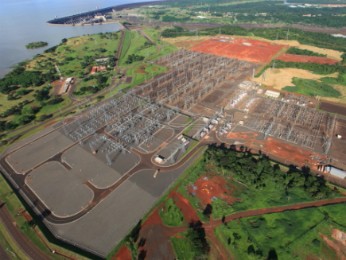 Energia será transmitida para Assunção a partir da subestação de Itaipu na margem direita  (Foto: Divulgação / Itaipu Binacional)
