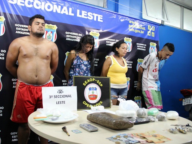 G1 Quatro Pessoas São Presas Por Tráfico Durante Operação Em Manaus